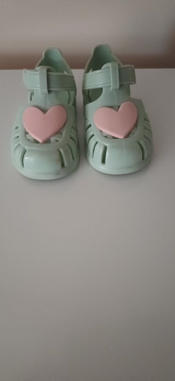 kız çocuk kalpli sandalet - Görsel 4