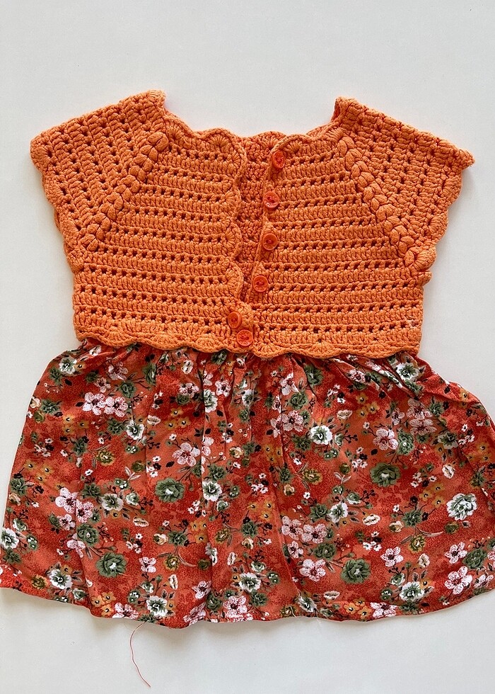 Kız bebek elbise - Görsel 2