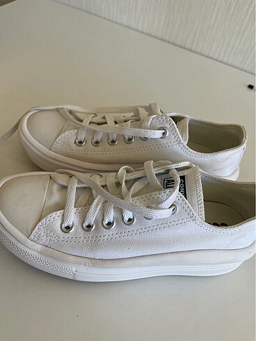 Converse Beyaz converse , platform 37,5 numara
