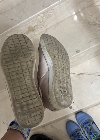 39 Beden Lacoste Pembe Bağcıklı Kadın Spor Ayakkabı