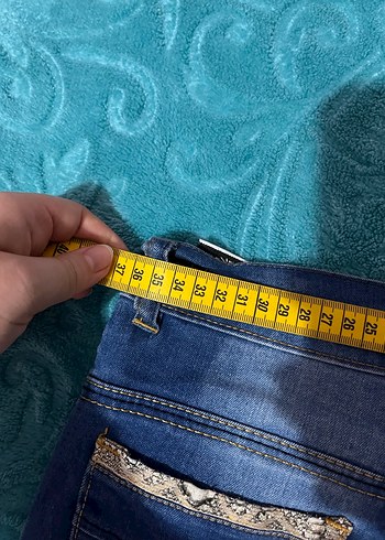 16-17 Yaş Beden mavi Renk Mavi Çocuk Regular Fit Pantolon