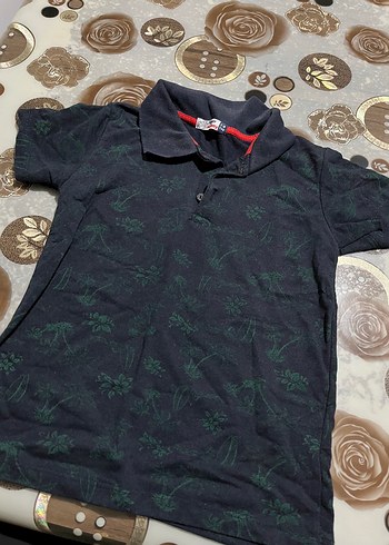 Düğmeli Erkek Çocuk Polo Tişört