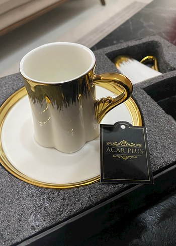 Acar 2li gold fincan - Görsel 2