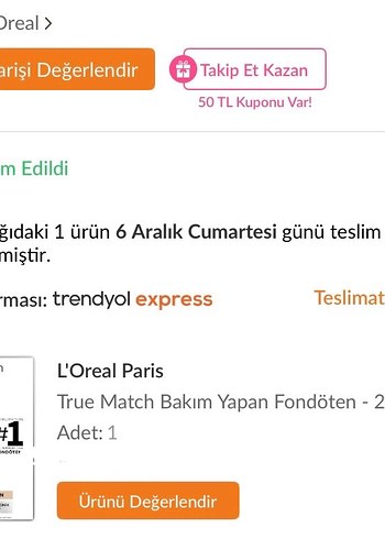 L'Oréal True Match Sıvı Fondöten - Görsel 3