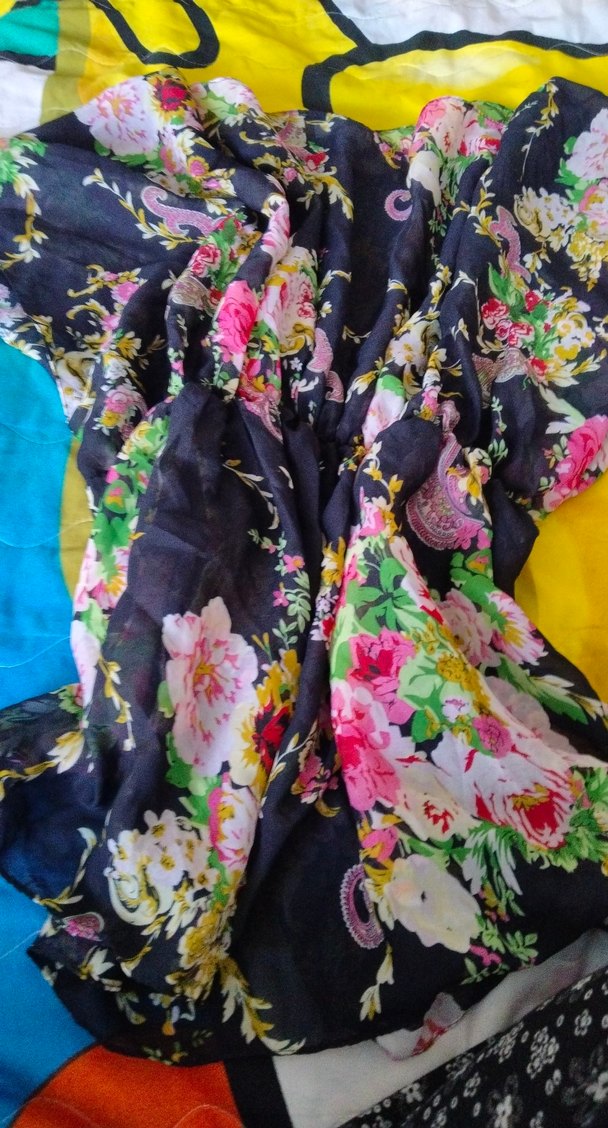 Renkli Bohem Kadın pareo - Görsel 2