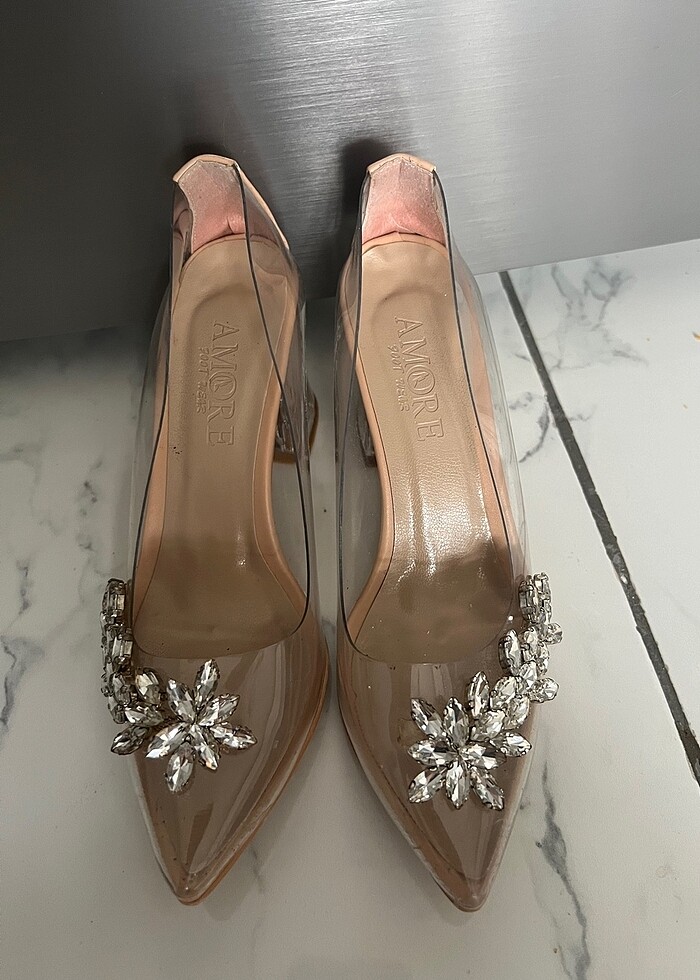 Abiye topuklu ayakkabı - Görsel 5