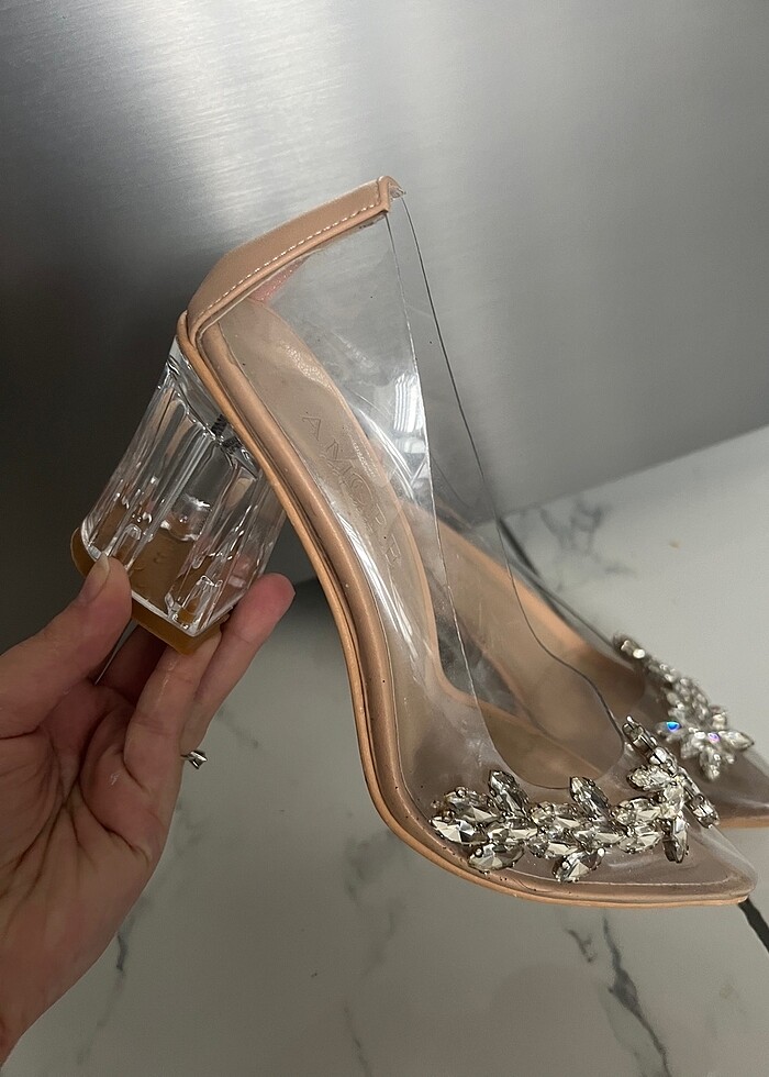 Abiye topuklu ayakkabı - Görsel 3