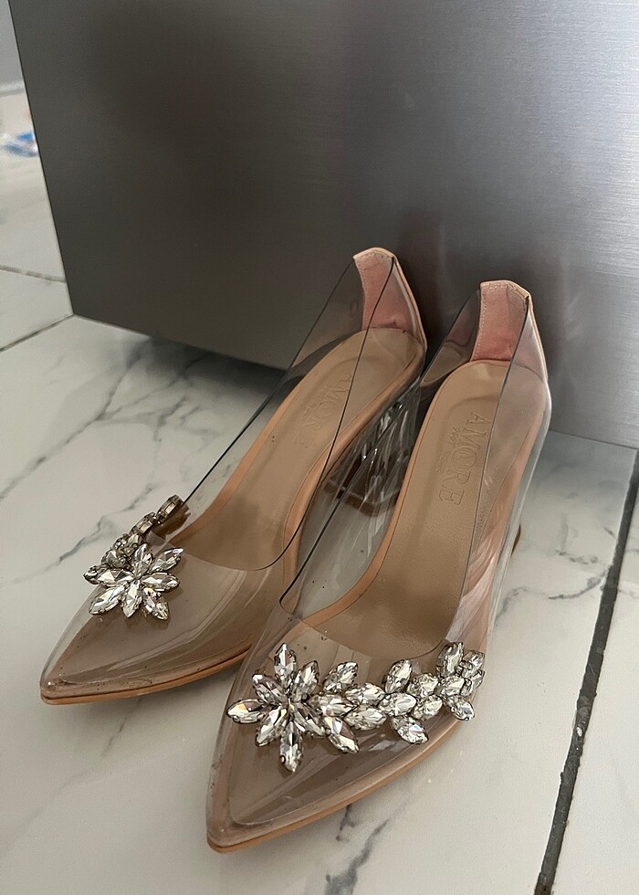 Abiye topuklu ayakkabı - Görsel 4