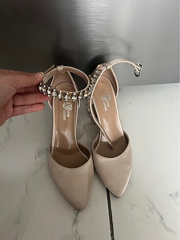 Abiye topuklu ayakkabı - Görsel 3