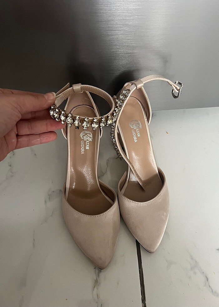 Abiye topuklu ayakkabı - Görsel 3