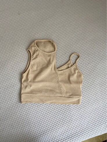 H&M Dekolteli bluz crop