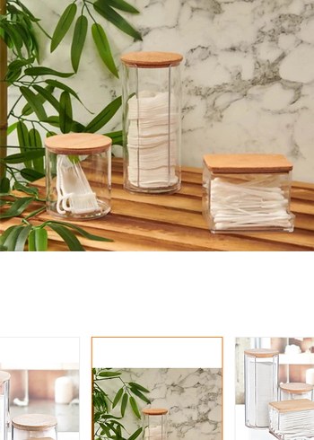 Bambu kapaklı organizer