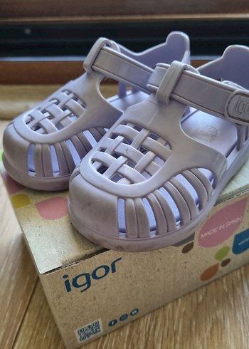 İGOR Lila Kız Çocuk Sandalet