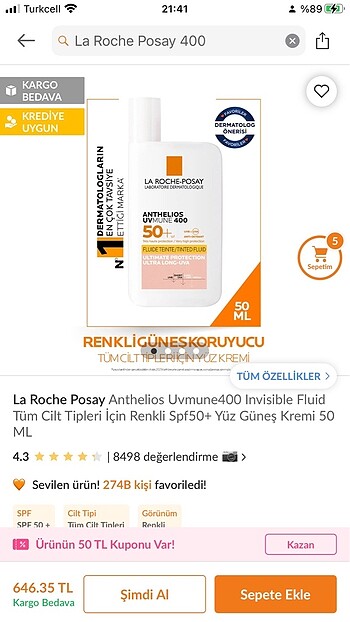 Güneş kremi