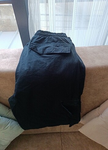 s/m Beden siyah Renk Az kullanılmış 2 adet Kargo pantolon 