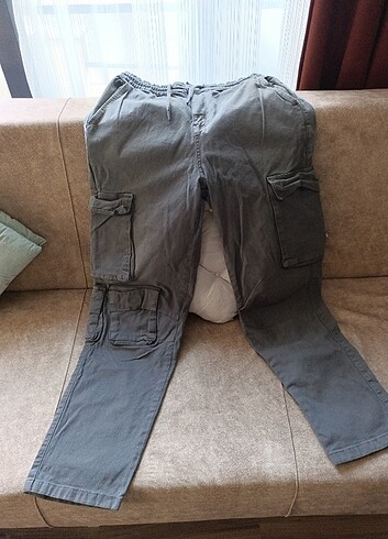 Az kullanılmış 2 adet Kargo pantolon  - Görsel 9