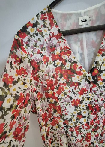 Beymen Clup Çiçekli Şifon Elbise - Görsel 5