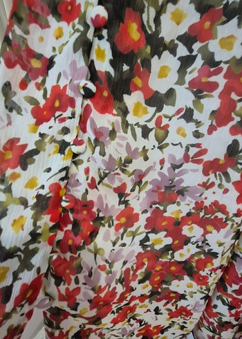 Beymen Clup Çiçekli Şifon Elbise - Görsel 2