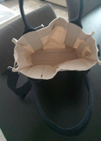 lacivert Detaylı Günlük Çanta - Görsel 5