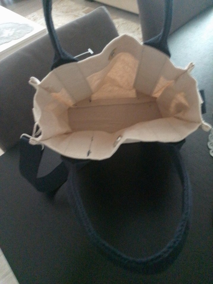 lacivert Detaylı Günlük Çanta - Görsel 5