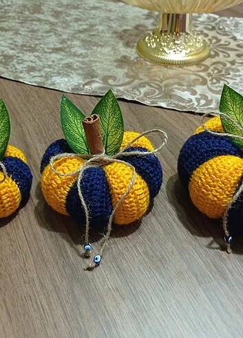 Diğer Dekoratif taraftar kabağı örgü