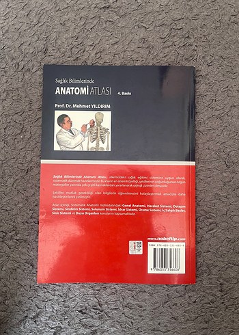 Beden Sağlık Bilimlerinde Anatomi Atlası - Prof. Dr. Mehmet Yıldırım