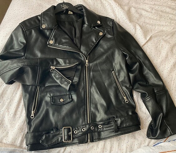 H&M deri ceket