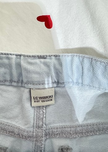 Açık Mavi Kot Şort - Görsel 5