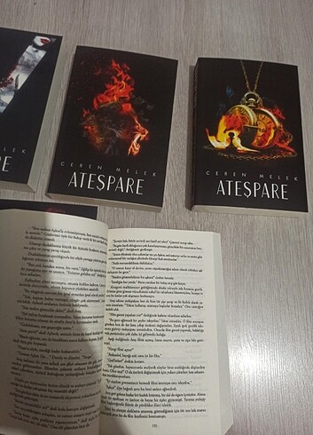  Beden Ateş pare set 4 kitap 
