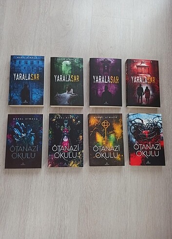 Yaralasar set 4 kitap ve ötenazi okulu set 4 kitap 