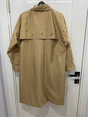 38 Beden camel Renk Oversize trenckot