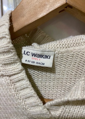 Nakışlı Bohem Kız Çocuk Triko Panço - Görsel 3