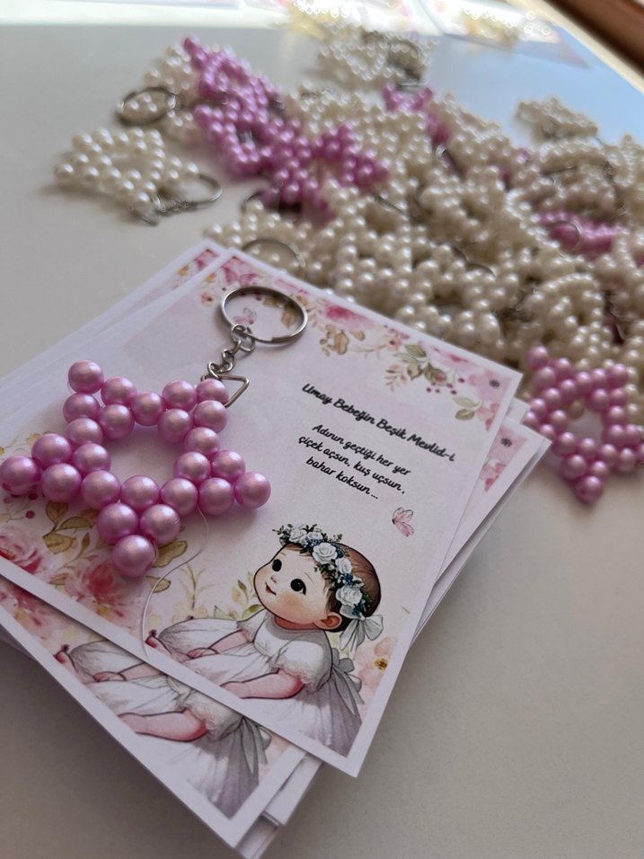 Bohem Tarzı Püsküllü Kahverengi Ayıcık Anahtarlık - Görsel 5