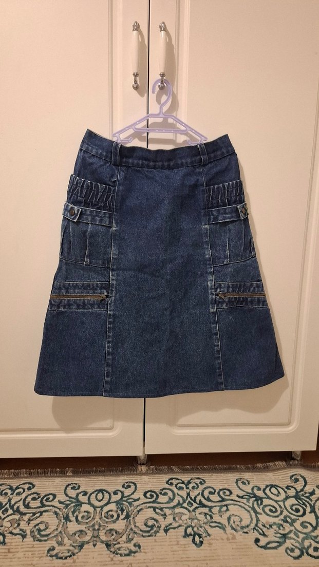 Lacoste Jean kot etek — görsel 2/5