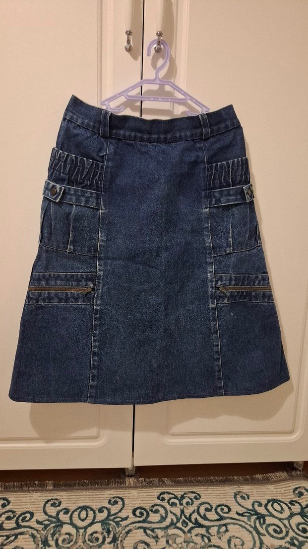 Lacoste Jean kot etek — görsel 3/5