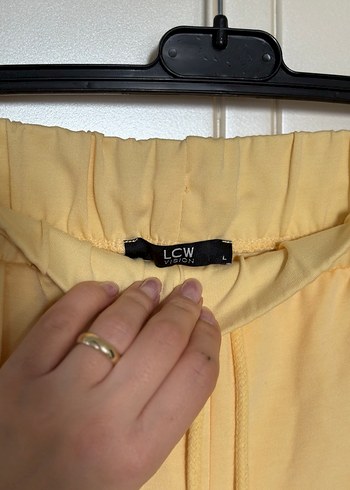 Sarı Kadın Eşofman Takımı - Görsel 4