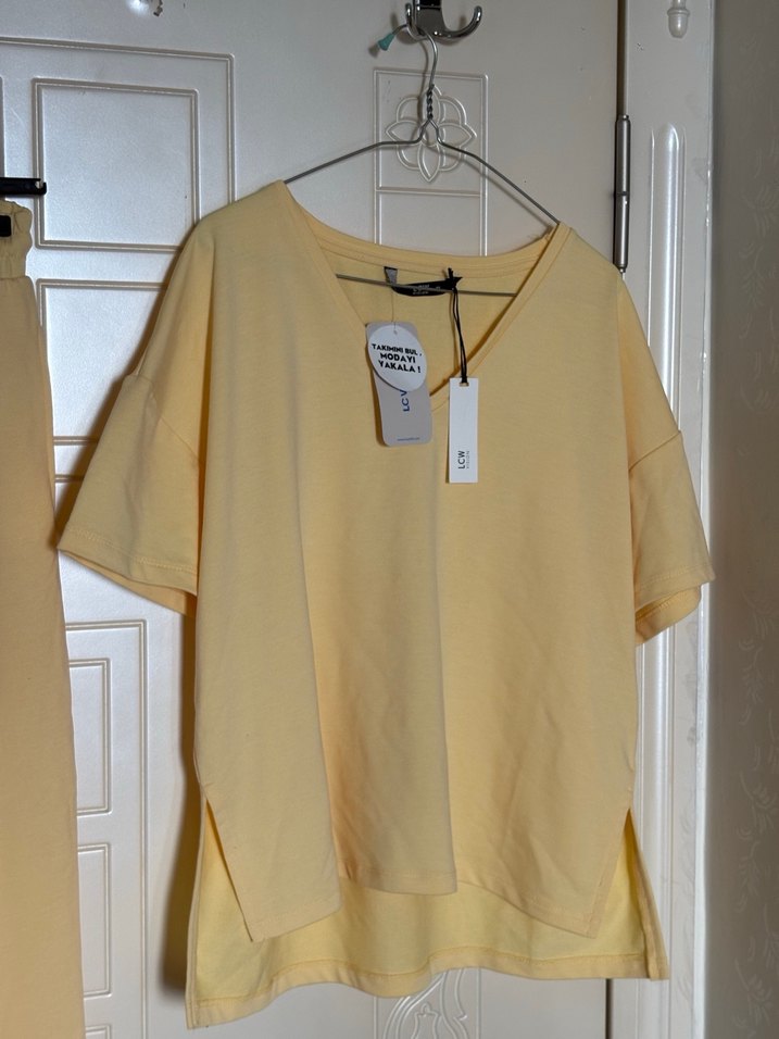 Sarı Kadın Eşofman Takımı - Görsel 3