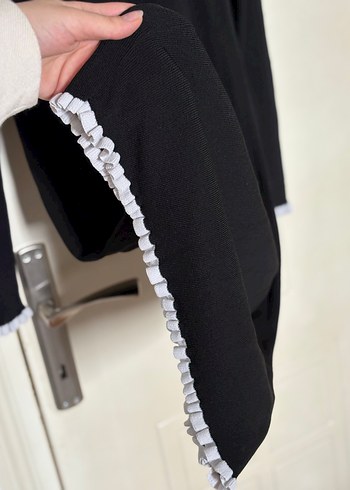 Uzun Siyah  Kadın Elbise - Görsel 3