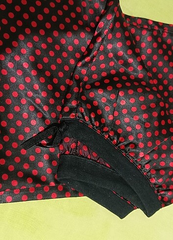 xl Beden bordo Renk Gecelik pijama