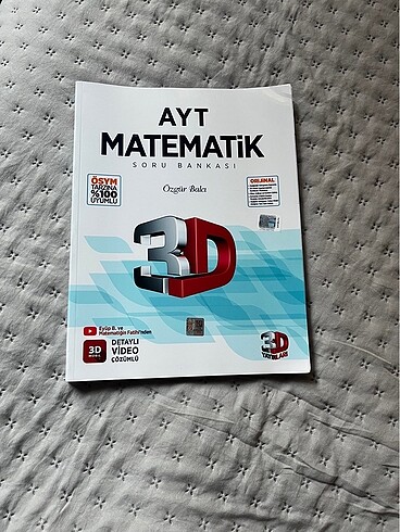 3D yayınları ayt matematik soru bankası