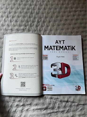 Beden 3D yayınları ayt matematik soru bankası