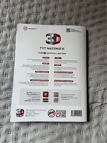  3D tyt matematik vdd
