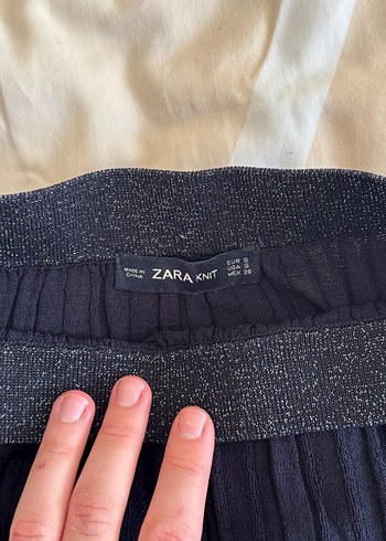 Zara Zara Triko Midi Etek