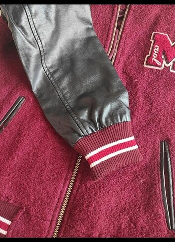 s Beden bordo Renk Mavi ceket