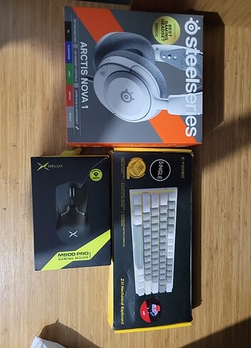 Klavye mouse kulaklık  - Görsel 4