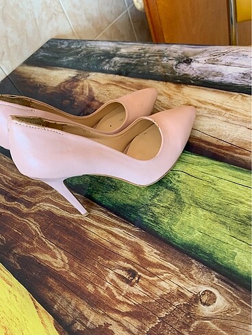 Diğer Pudra Pembe stiletto