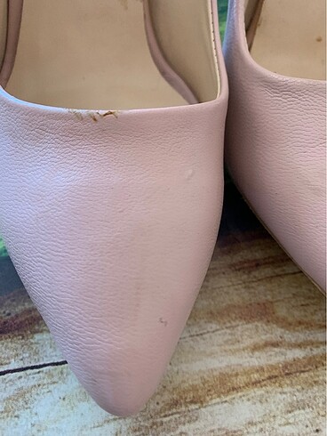 36 Beden çeşitli Renk Pudra Pembe stiletto