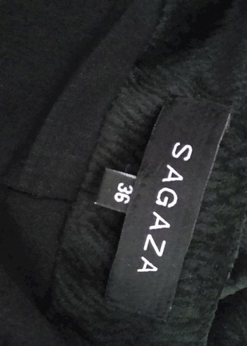 Siyah Süet Mini Etek - SAGAZA - Görsel 3