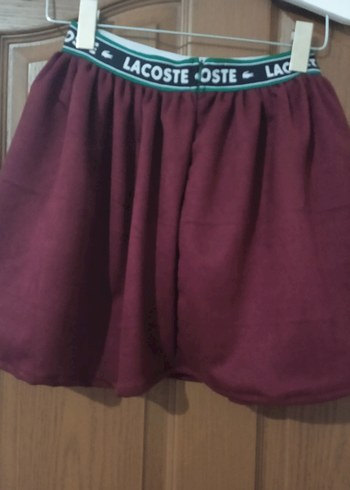 Lacoste Bordo Midi Mini Etek - Görsel 3