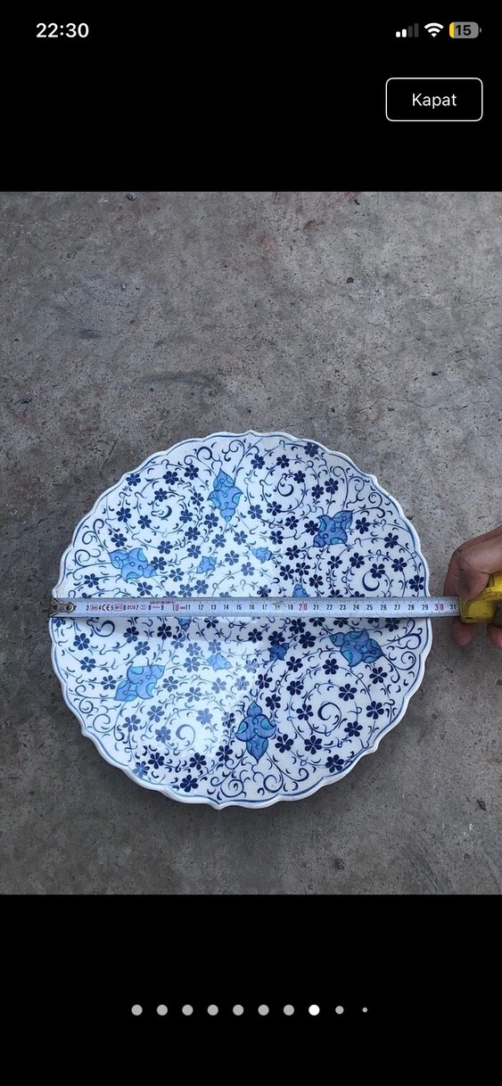 El emeği kütahya çinisi - Görsel 2